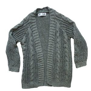 Cotton On Kids Long Green Cardigan